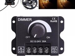 DIMMER MANUAL LED MONOCOLOR 12V-24V / 30A